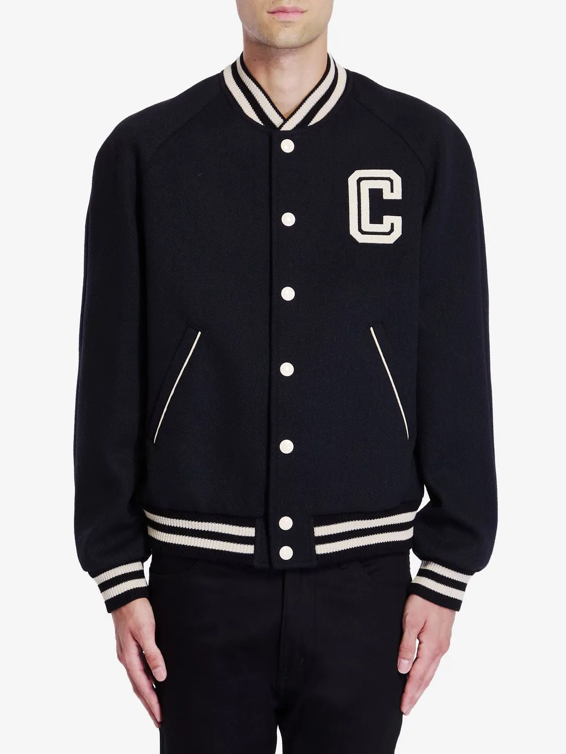 TEDDY COLLEGE BOMBER JACKET