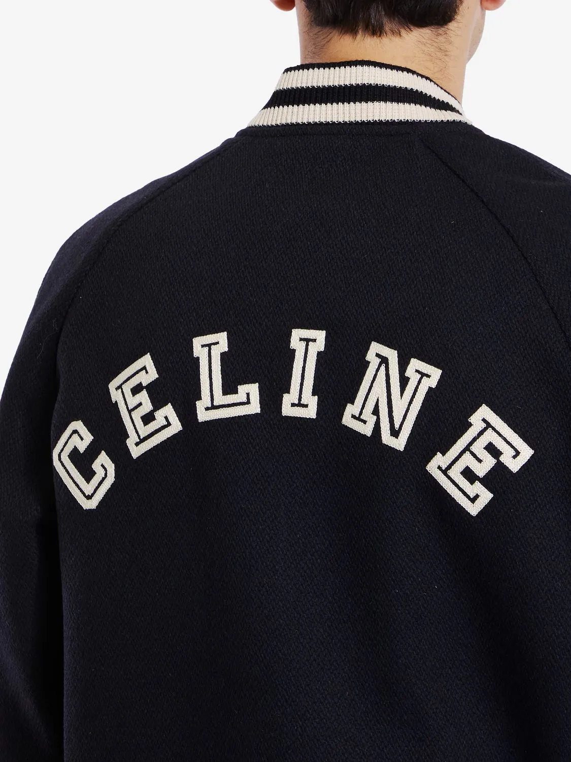 TEDDY COLLEGE BOMBER JACKET