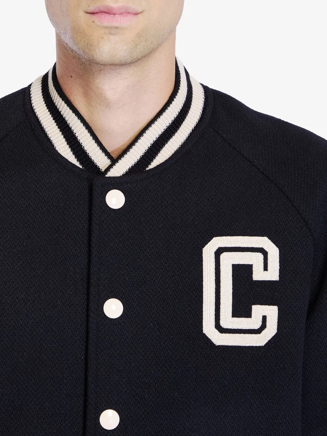 TEDDY COLLEGE BOMBER JACKET