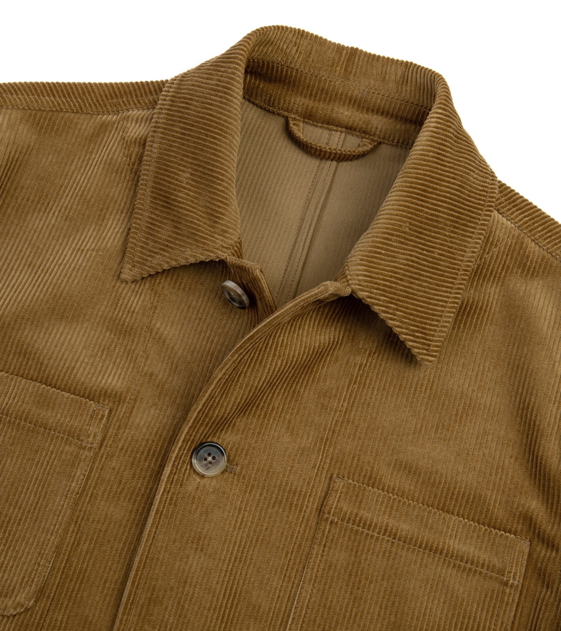 Trunk Aldford Corduroy Chore Jacket: Tan