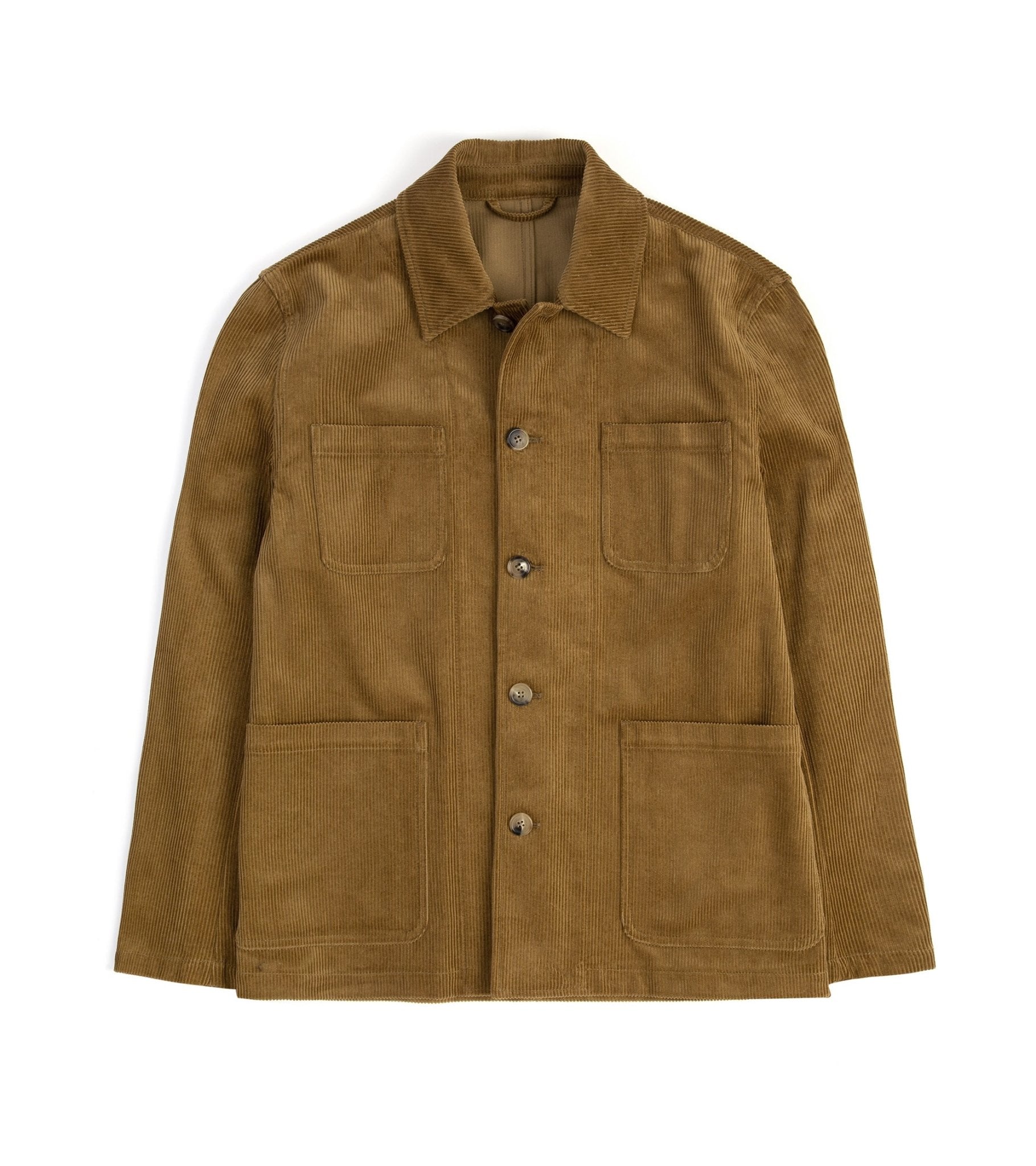 Trunk Aldford Corduroy Chore Jacket: Tan