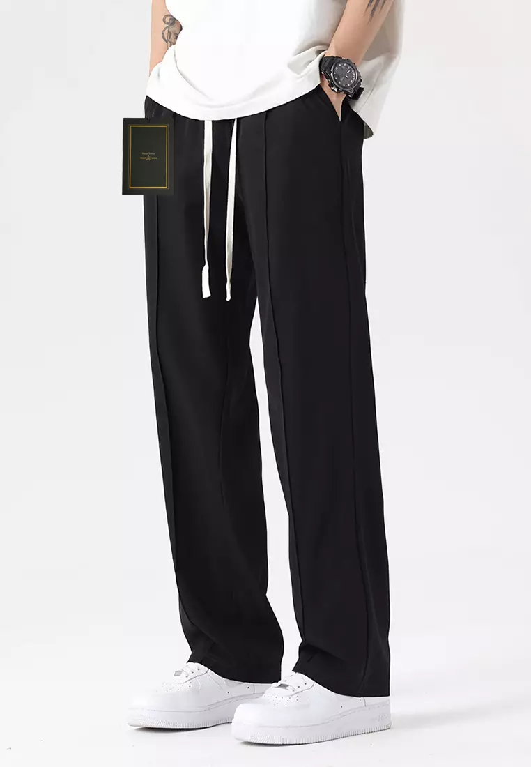 Twenty Eight Shoes Thin Ice Silk Feeling Straight Pants AC-CK162