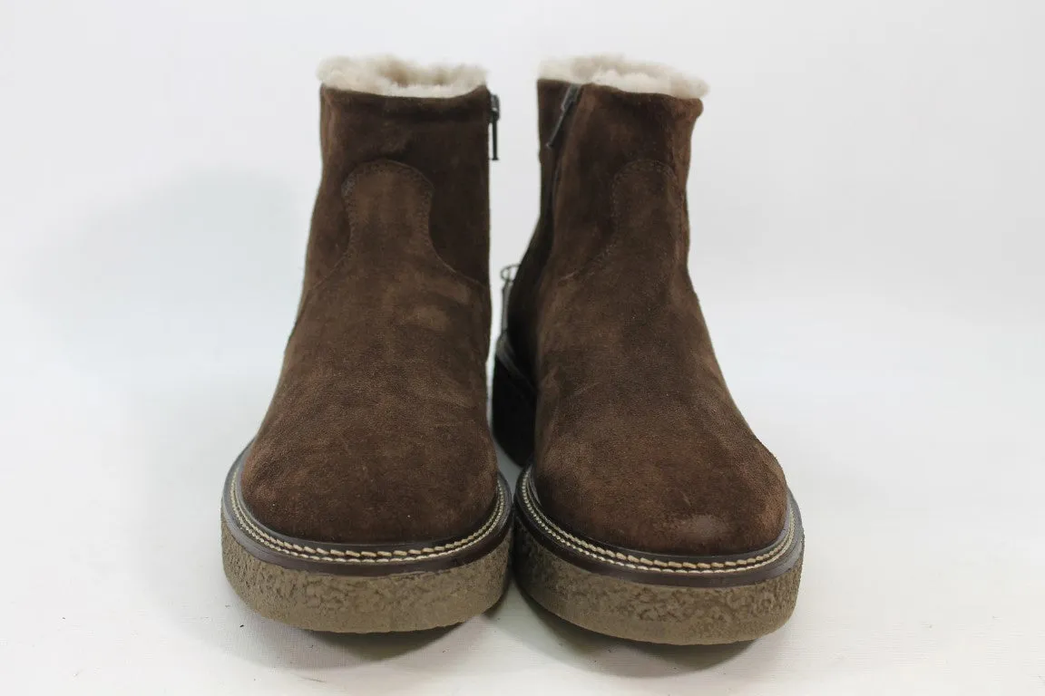 Unknown Brand Women's Dark Brown Boots 9.5M(40EU)(ZAP18084)