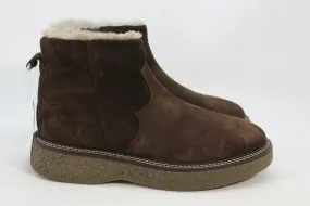 Unknown Brand Women's Dark Brown Boots 9.5M(40EU)(ZAP18084)