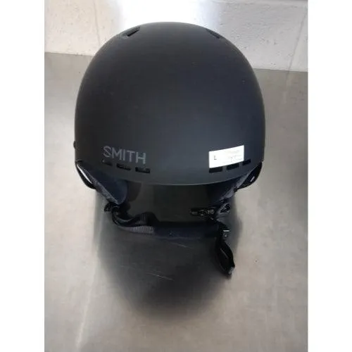 Used Smith Optics Holt Helmet, Large, Matte Black