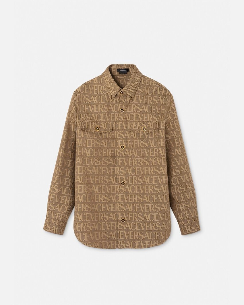 VERSACE  |Versace Allover Overshirt