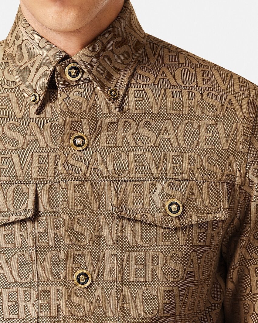 VERSACE  |Versace Allover Overshirt