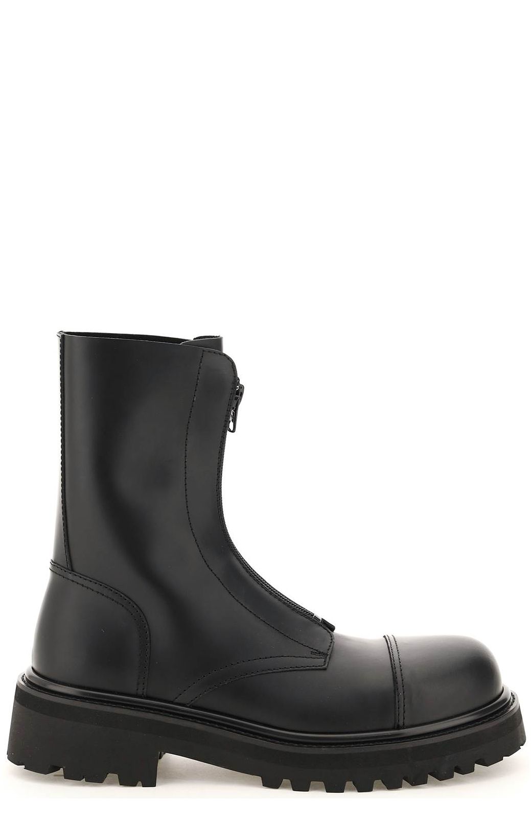 Vetements Zipped Combat Boots