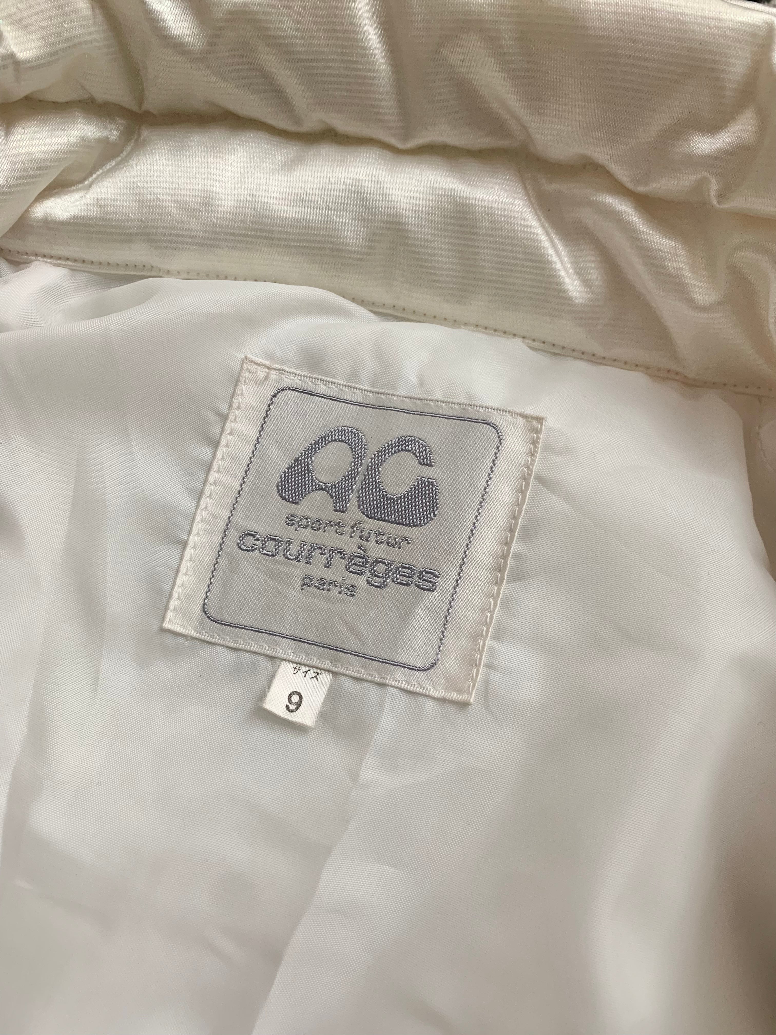 Vintage Courrèges satin bomber