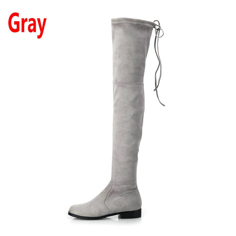 Women's Fashion Comfortable Elastic Slim Fit Over-the-knee Long Boots