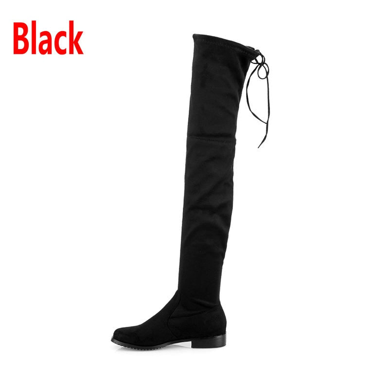 Women's Fashion Comfortable Elastic Slim Fit Over-the-knee Long Boots