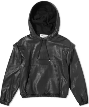 Yves Saint Laurent Men's Leather Hoodie