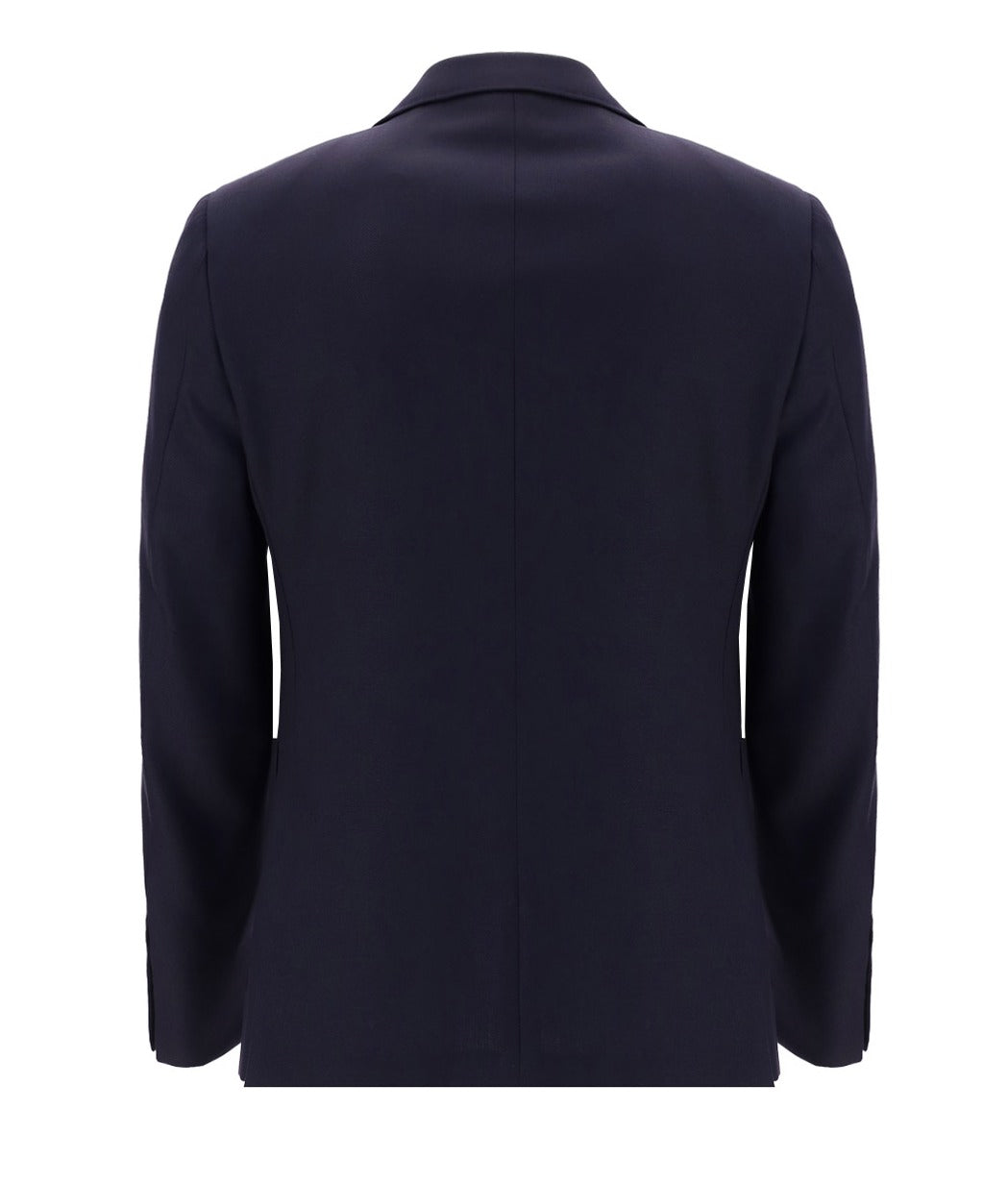 Z Zegna Single-Breasted Tailored Blazer