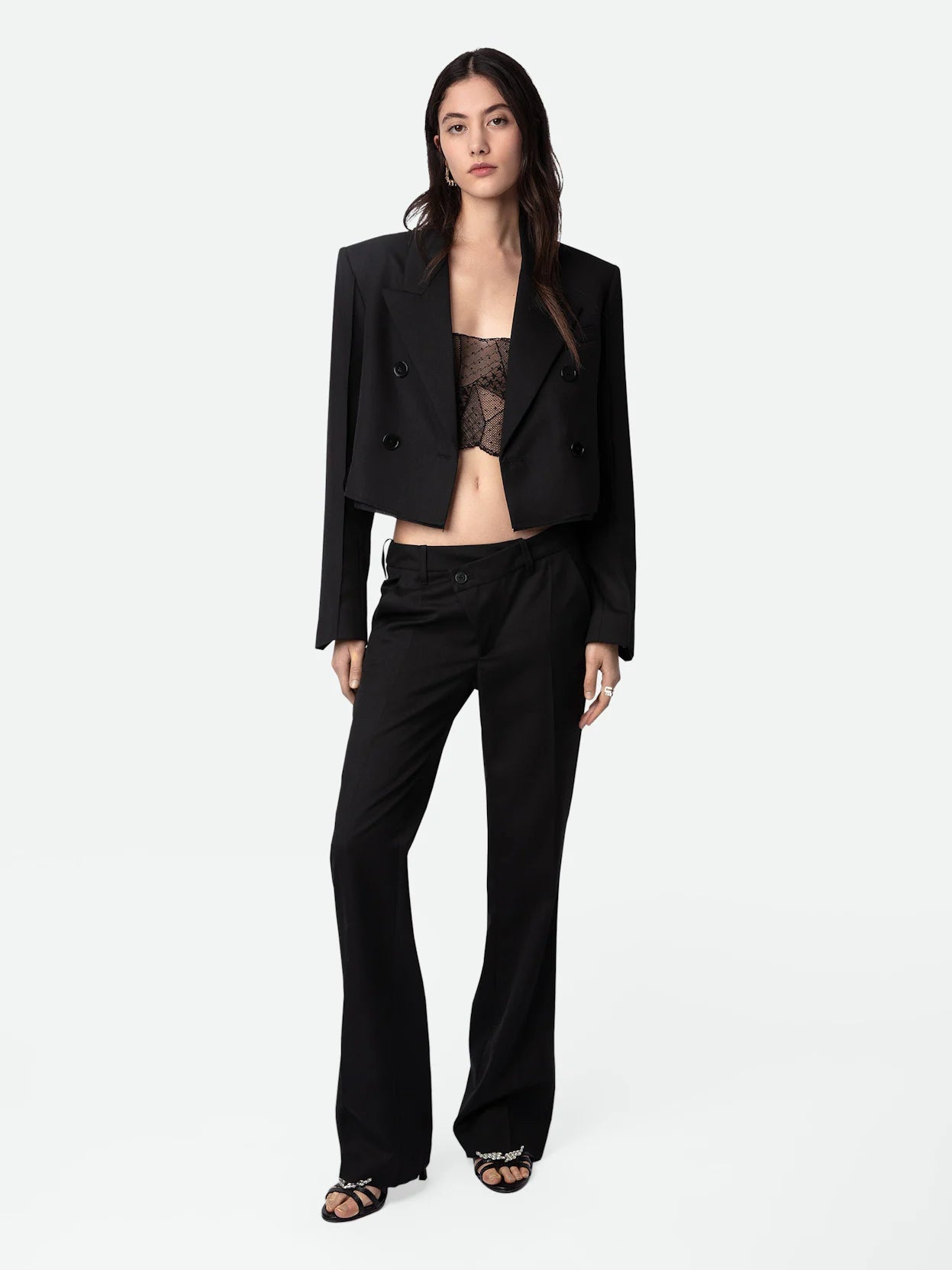 Zadig & Voltaire Vito Blazer in Black